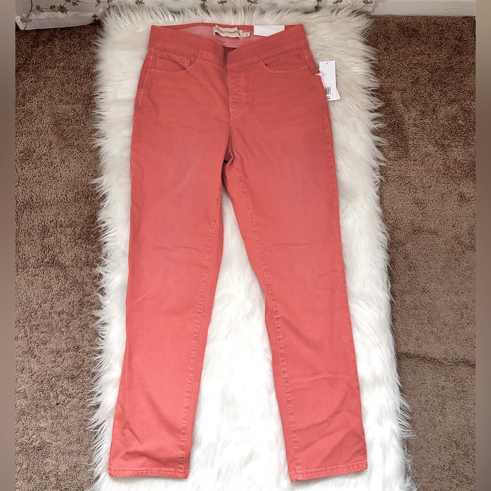 Soft Surroundings Pull on Straight Pants size S (6-8)